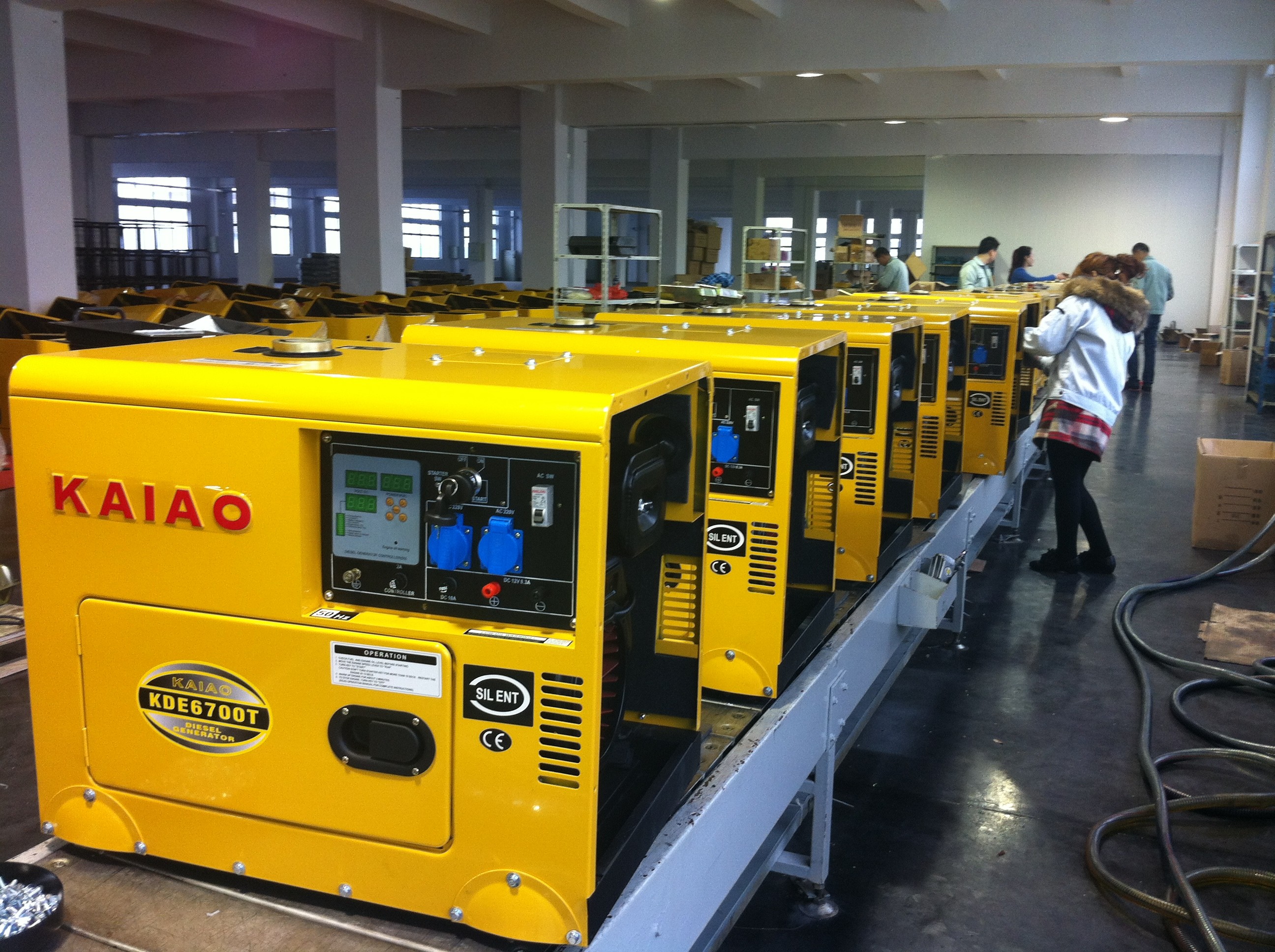 Wuxi Kaiao Power Machinery Co.,Ltd. 工場生産ライン