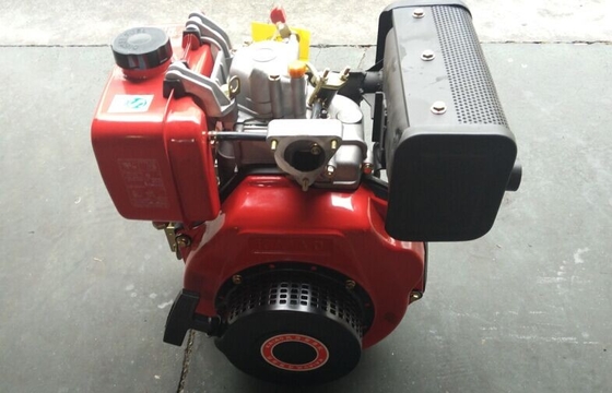 1 シリンダー 5HP 軽量のディーゼル機関の空気は 3.5L 燃料タンクと冷却しました