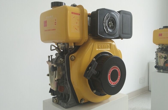 習慣 3000rpm の手動始動機 7.6Hp の耕うん機エンジン、強制風はエンジンを冷却しました