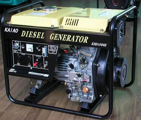 高性能の開いたフレームのディーゼル発電機、60hz 5kva のディーゼル発電機