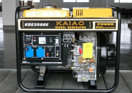 3kva オープンフレーム 1シリンダーのディーゼル発電機 垂直直注入