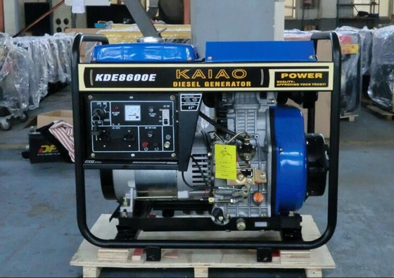 1 本のシリンダー 6kw カスタマイズされる低燃費ディーゼル発電機 3000 Rpm を開けて下さい