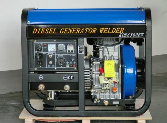 開いたフレームの電気始動機とのディーゼル溶接工の発電機 50hz 200A 3000rmp