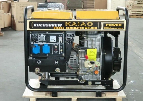 開いたフレームの電気始動機とのディーゼル溶接工の発電機 50hz 200A 3000rmp