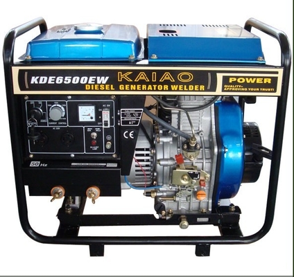 開いたフレームの電気始動機とのディーゼル溶接工の発電機 50hz 200A 3000rmp