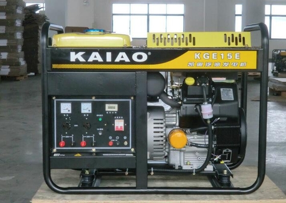 高く有効なガソリン発電機セット 13kva の単一フェーズのセリウム ISO の証明