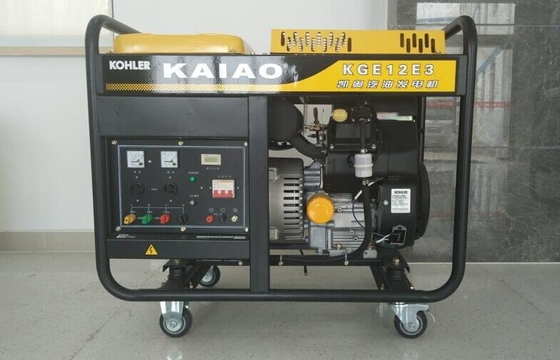 12kva ガソリン式の携帯用発電機の低い燃料消費料量 KGE12E3