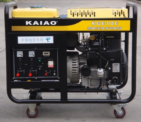 専門 8kva ガソリン発電機セット、電気開始のポータブルの発電機