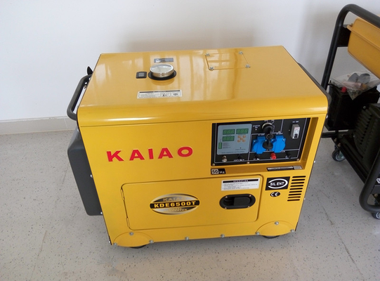 デジタル パネル・ボードと住宅 5000W 小さいディーゼル バックアップ ジェネレータ