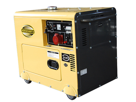 5KVA 電気開始の携帯用ディーゼル発電機力の一定のセリウムの証明