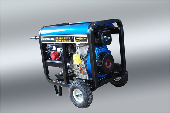開いたフレームの空気はディーゼル発電機 5.5Kva の自己によって刺激された一定した電圧刺激を冷却しました