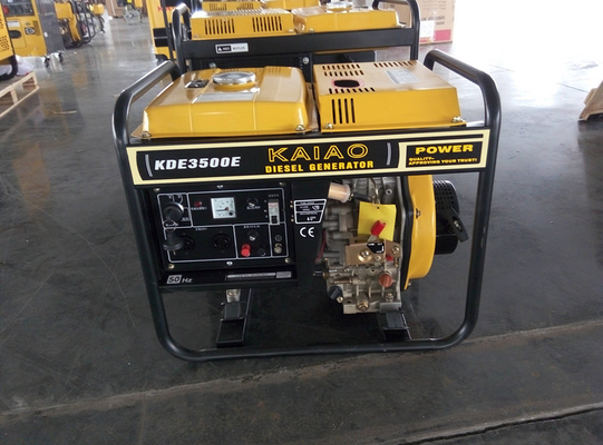 3KW AC単一フェーズの開いたフレームの産業のためのディーゼル発電機手の開始システム