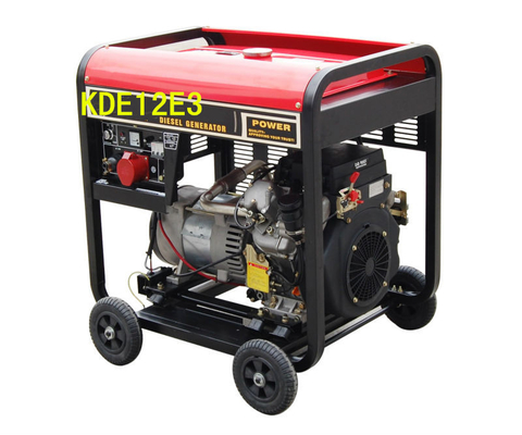 12KVA AC電気開始システムが付いている三相開いたフレームのディーゼル発電機