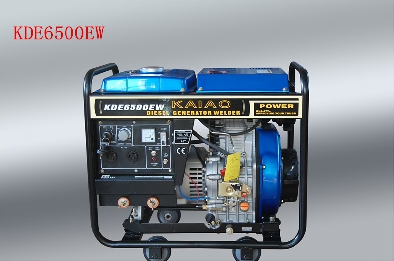 DC180Aの開いたフレームの家のためのディーゼル溶接工の発電機2KW AC単一フェーズ