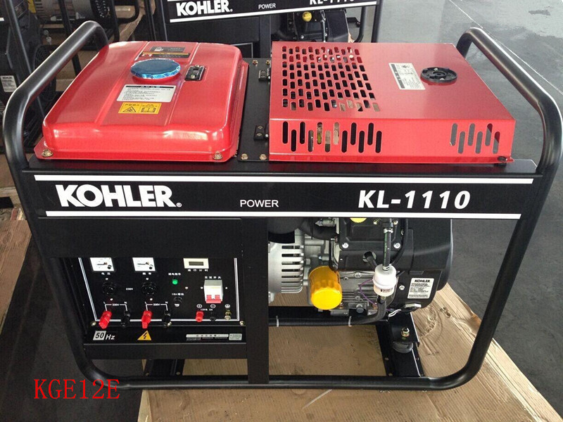オープンフレーム 10KWスタンバイガソリン発電機 2 - シリンダー, 995*630*790mm