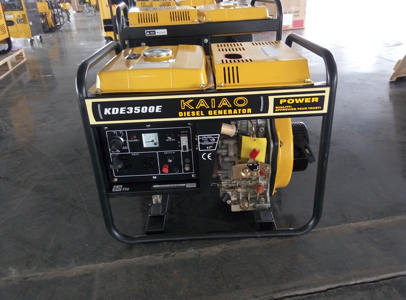 3KW AC単一フェーズの開いたフレームの産業のためのディーゼル発電機手の開始システム