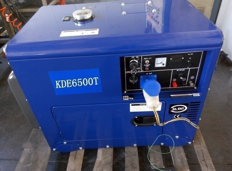 家の使用防音のディーゼル発電機、低雑音のディーゼル発電機912*532*740mm
